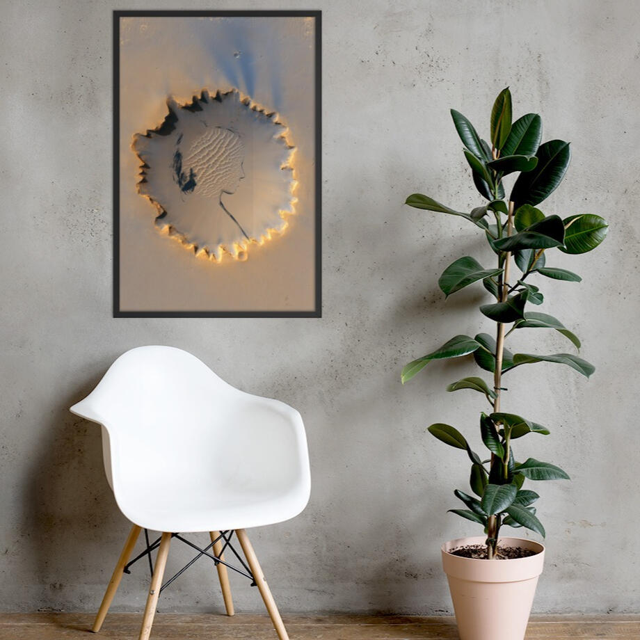 Kavinski art print crater